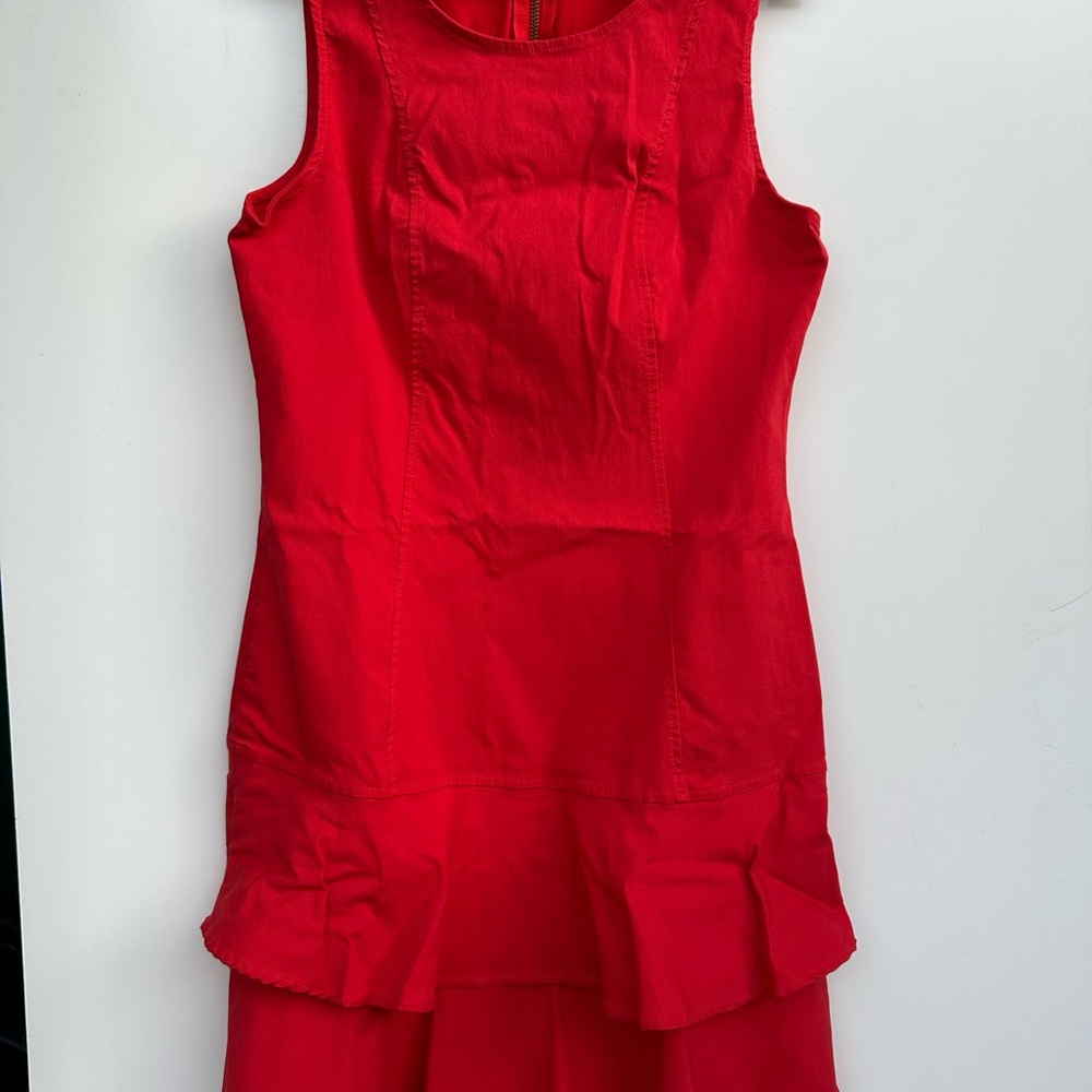 Nina Leonard Vibrant Red Garment